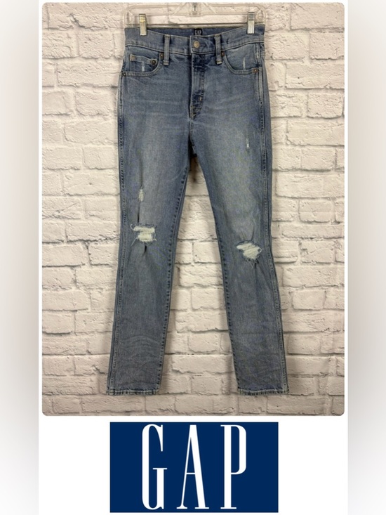 GAP Denim - Gap slim straight jeans size 26